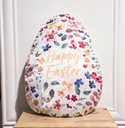 Poduszka jajko dekoracyjna Wielkanoc pisanka kwiaty święta ozdobna