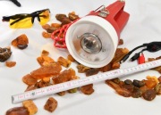 Latarka B4, LED 10 W, UV do szukania bursztynu. NAJNOWSZY MODEL.