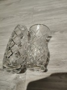 Dwa wazony krysztal PRL