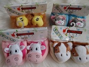 Wyprzedaż  polskie polarowe skarpetko buciki dla niemowląt,6-12m-cy, KRÓLIK