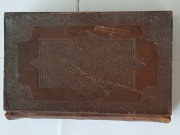 Nowy testament z 1856 r. Dr. Martin Luther, Skóra