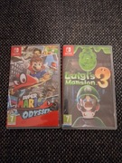Zestaw gier: Super Mario Odyssey + Luigi's Mansion 3 (Switch)