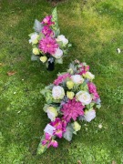 Wiązanka na cmentarz- komplet 