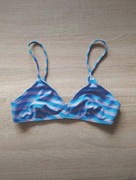 Góra od stroju kąpielowego niebieskie bikini neonowe S/M
