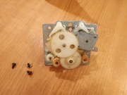 UNITRA ZRK magnetofon 9115 zespół napędowy sprzęgło zębatka tryb