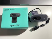 Logitech C270 kamera internetowa HD720p USB mikrofonem PC Mac Zoom i Teams