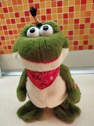 Interaktywna pluszowa żaba