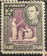 St. Vincent 1949-52 SG 168-182 Komplet do $4.80 + SG 183-186 VLH