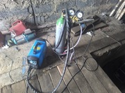 Zestaw Spawarka Most TIG PONTIG 211P DC butla reduktor i inne 