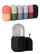 Wałek lodowy do twarzy i oczu masażer chłodzący silikonowy