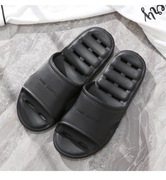 Męskie Klapki Domowe Plaża Lato | 44-45 Czarne 