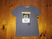 T-shirt chłopięcy 122 Little Kids szary Astronauta