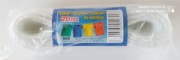 Sznur do bielizny polipropylenowy kręcony 3mm/20m