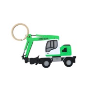 Brelok do kluczy koparka kołowa liebherr zielony 
