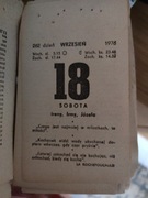 Kartki z Kalendarza Rocznik od 1990 do 2000