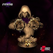 Raven Teen Titans DC Popiersie Figurka 1/4 Ręcznie Malowana
