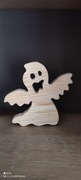 Figurka z drewna, duszek, halloween 