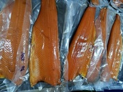 Łosoś wędzony na zimno 500g.