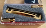 Schaller Stop Tailpiece Gold, zaczep strun do gitary 6str, NIEUŻYWANY !