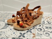 Sandały Esmara r. 39 * 25 cm espadryle koturn