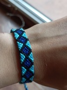 Ręcznie robiona pleciona bransoletka.Stylowa. Prosta. Piękna. 