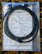 Sensibility Silver Statement 6.3mm stereo Audeze-Meze made in Canada