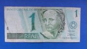 Banknot 1 Real (Brazylia) z 2003 r. 