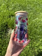 Szklanka brokatowa 550 ml Stitch