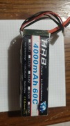 HRB 6S 22,2V 6000mAh 60C bateria akumulator RC