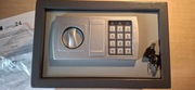 Sejf Elektroniczny Domowy Biurowy Na Szyfr 2 Klucze Zamek Cyfrowy 