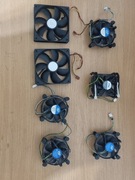 Zestaw wentylatorów radiatorów do komputera