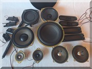 Zestaw 16 sztuk głośników szerokopasmowych średniej i małej mocy