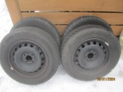 Koła zimowe  R 14"(felgi stalowe z oponami)