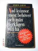 Vad kvinnor mest behover och man verkligen vill ha. John Gray