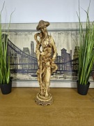 Dekoracyjna figura orientalna – mędrzec z ptakami