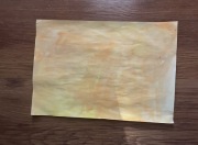 Obrazek żółta abstrakcja