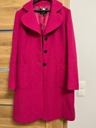 Płaszcz damski Hobbs róż- amarant rozm 40 100% wełna