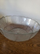 Szklana miska na owoce Arcoroc Fleur, Francja, Vintage