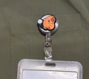 Zawieszka na identyfikator medyczna, kapibara