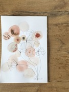 Obraz dekoracja ścienna akwarela A4