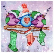 Zestaw do haftu Trzy ptaki