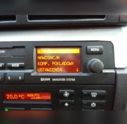 Polskie menu + mapa DVD Polska BMW E46 E83 X3 navi monochromatyczna!