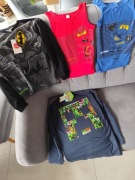 Nowy zestaw ubrań 146 cm podkoszulki bluzki z długim rękawem Minecraft Lego