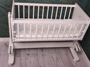 Łóżeczko/kołyska/dostawka ZOYA 5w1  +  materac + ochraniacz