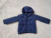 Kurtka przejściówka zima wiosna jesień pikowana granatowa rozmiar 80 86 