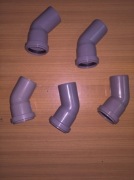 KOLANO KOLANKA, trójniki kanalizacyjne PCV rożne