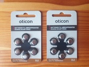 Baterie do aparatów słuchowych Oticon 312