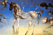 Salvador Dali (1904 - 1989), Jednorożec, (1977)