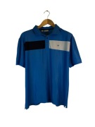 Koszulka polo Calvin klein sportowa niebieska z logiem XL