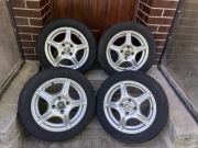 alufelgi Dezent Toyota Aygo 4x100 +opony letnie 155/65/14